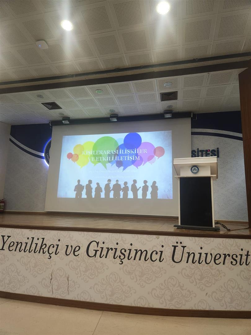 Kişilerarası İlişkiler ve Etkili İletişim Eğitimi (Dr. Öğr. Üyesi Arzu Çalışkan Sarı) (29.05.2025)